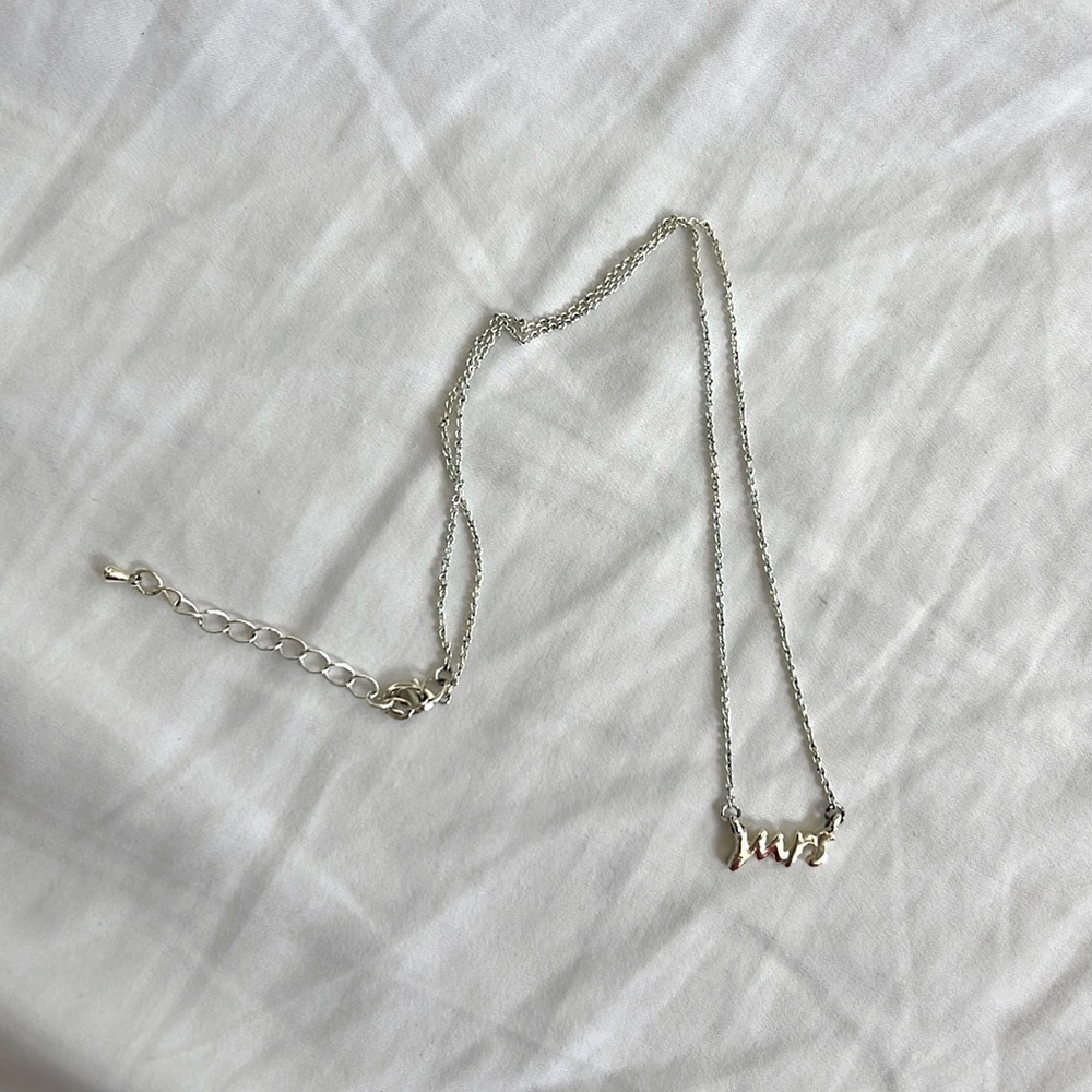 Kate Spade Mrs. Necklace